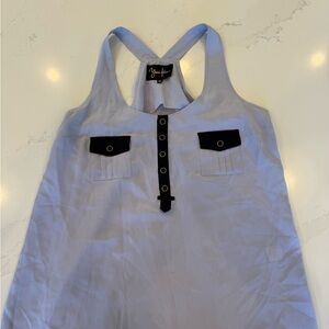 Yumi Kim Light Blue Top with Black Label